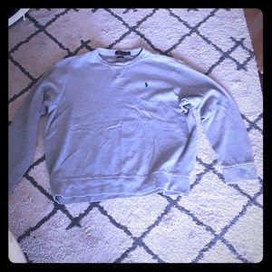 XL Grey Polo Ralph Lauren Sweater!